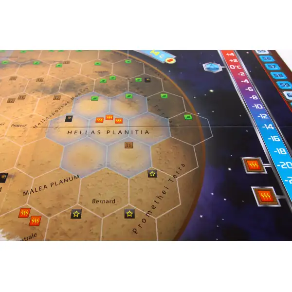 Terraformacja Marsa: Hellas i Elysium Minimalna ilość graczy 1
